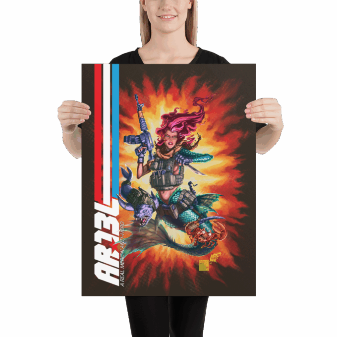 AR-13L: A Real Merc'n Anti-Hero! the Poster